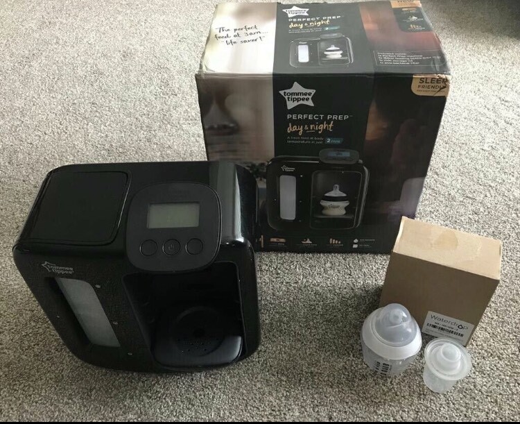 tommee tippee day and night prep machine black